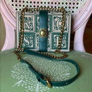 Hunter green crossbody